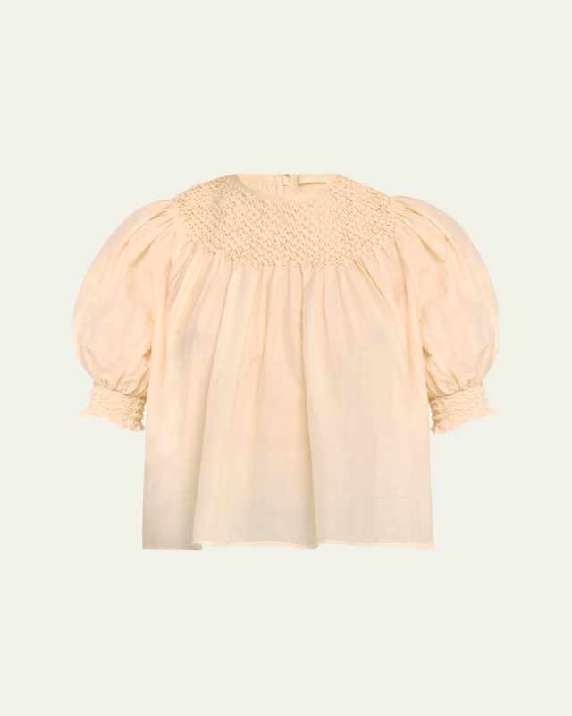 Alita Puff-Sleeve Blouse